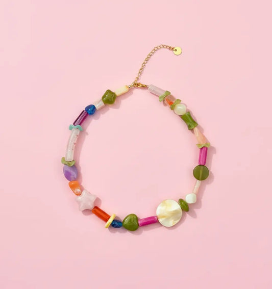 Vintage kralen ketting