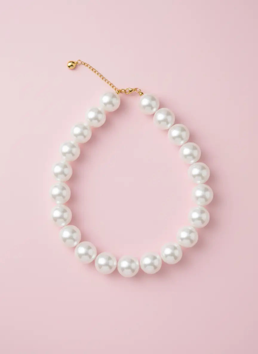 Grote parel ketting